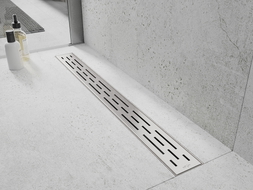 Mexen Flat 360° M01 elforgatható vonali lefolyó 90 cm, inox - 1020090-40