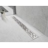 Mexen Flat 360° M01 70 cm-es forgó vonalmenti vízelvezető, inox - 1020070-40