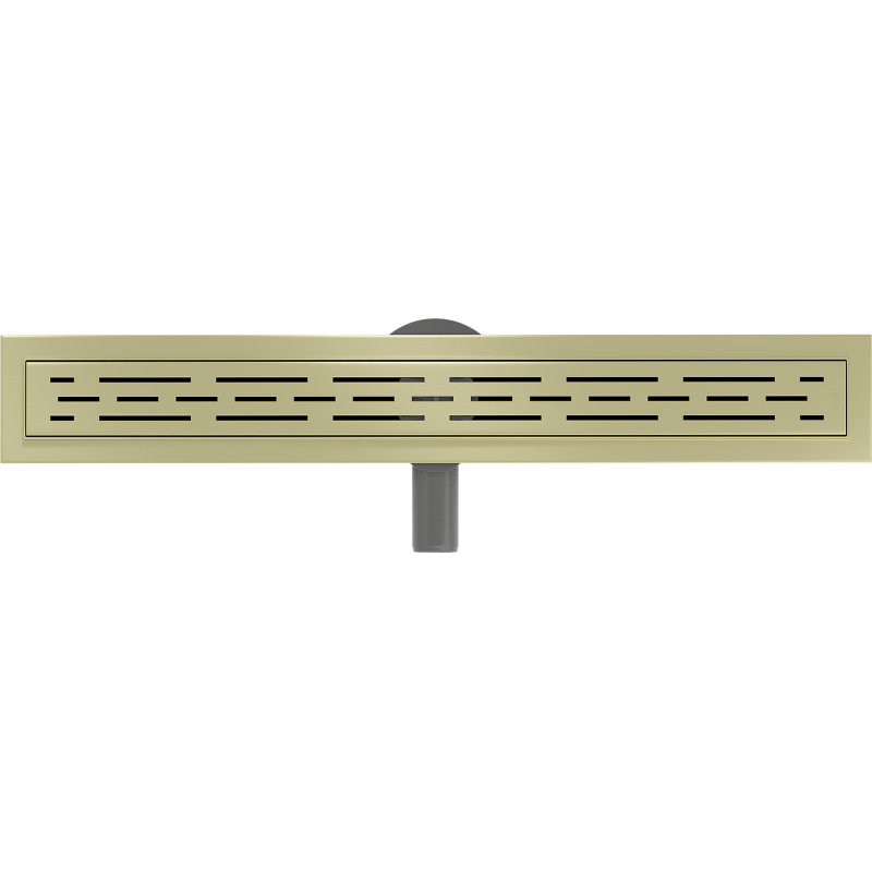 Mexen Flat 360° M01 scurgere liniară rotativă 60 cm, auriu periat - 1A20060-40