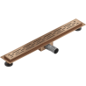 Mexen Flat M01 rigolă de scurgere liniară 70 cm, cupru periat - 1C20070-15