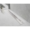 Mexen Flat M03 burkolat vonalmenti lefolyóhoz 50 cm, inox - 1022050