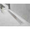 Mexen Flat M08 burkolópanel vonalmenti lefolyóhoz 70 cm, inox - 1025070