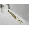Mexen Flat M08 capac pentru scurgere liniară 100 cm, auriu - 1525100