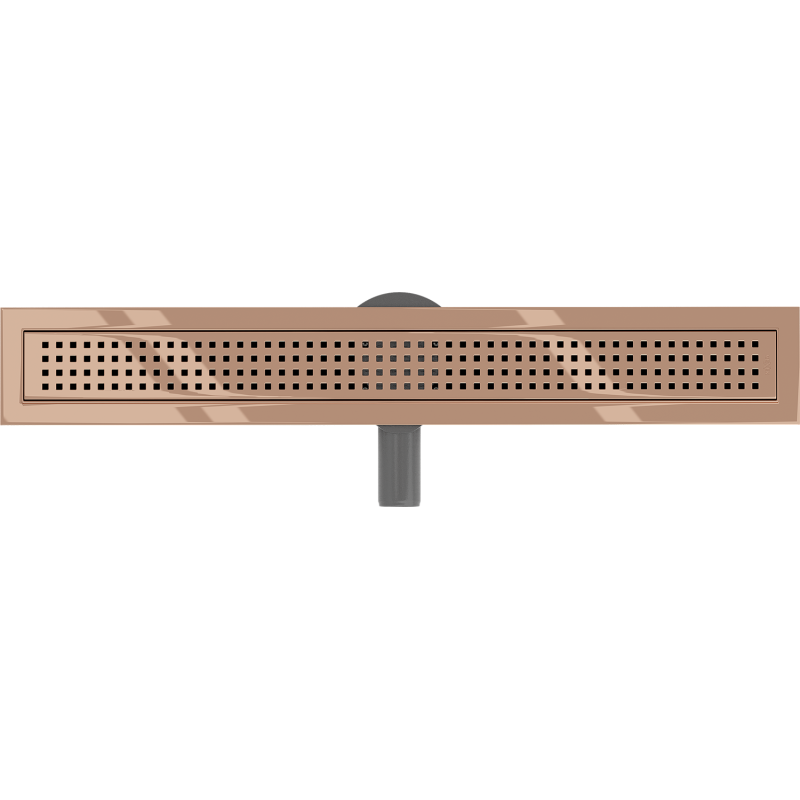 Mexen Flat 360° M08 scurgere liniară rotativă 50 cm, aur roz - 1625050-40