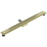 Mexen Flat M08 scurgere liniară 100 cm, auriu periat - 1A25100-15