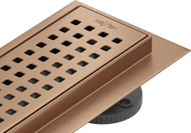 Mexen Flat M08 rigolă liniară 50 cm, cupru periat - 1C25050-15