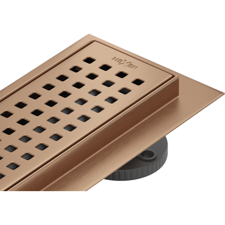 Mexen Flat M08 scurgere liniară 90 cm, cupru periat - 1C25090-15
