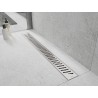 Mexen Flat 360° M09 forgatható lineáris elfolyó 100 cm, inox - 1028100-40