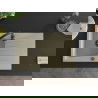 Mexen Cesar1-medencés gránit mosogató edényszárítóval 775 x 470 mm, Bézs, szifon Fekete - 6514771010-69-B