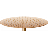 Mexen Slim pară de tip ploaie 25 cm, Roz-auriu - 79225-60
