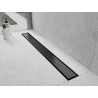 Mexen Flat M13 vonalmenti lefolyó 2 az 1-ben 160 cm, fekete - 1710160