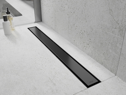Mexen Flat M13 rigolă liniară 2în1 160 cm, negru - 1710160