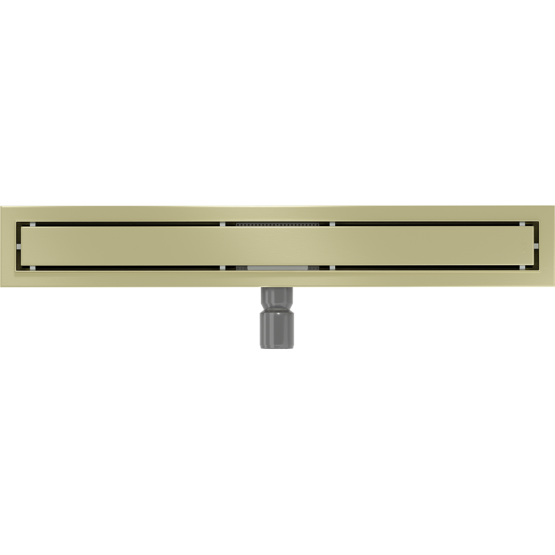 Mexen Flat M13 scurgere liniară 2în1 70 cm, auriu periat - 1A10070-15
