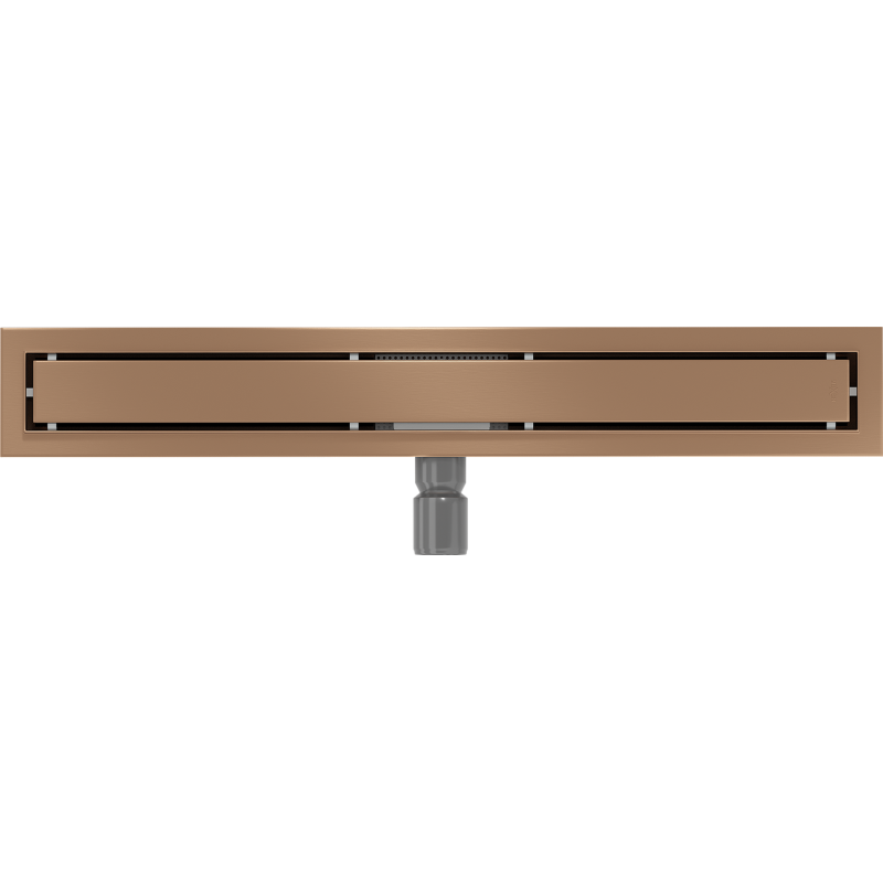 Mexen Flat M13 scurgere liniară 2în1 70 cm, cupru periat - 1C10070-15