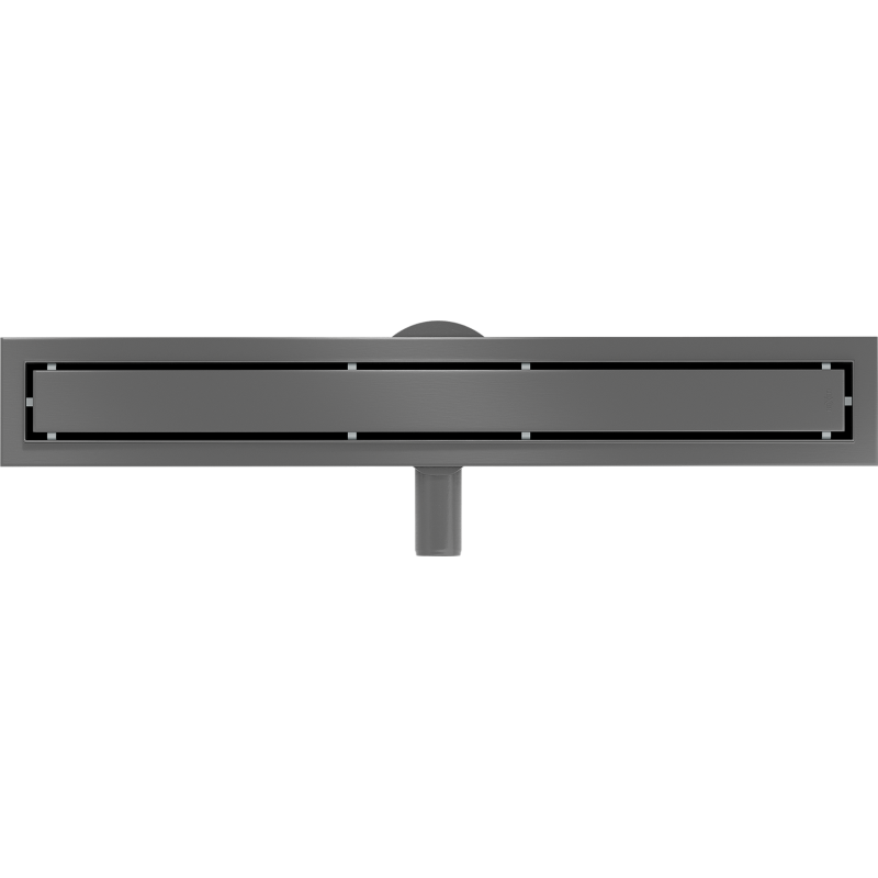 Mexen Flat 360° M13 rigolă liniară rotativă 2 în 1 60 cm, gri pistol periat - 1E10060-40