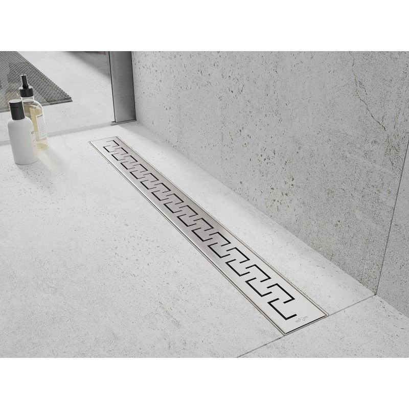 Mexen Flat M15 mască pentru scurgere liniară 60 cm, inox - 1024060
