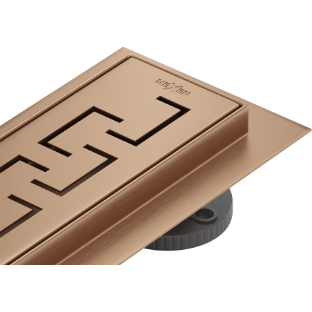 Mexen Flat M15 vonalelvezetés 60 cm, kefecezett réz - 1C24060-15