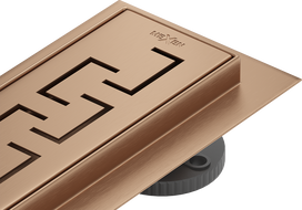 Mexen Flat M15 rigolă liniară 70 cm, cupru periat - 1C24070-15