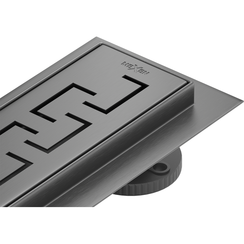 Mexen Flat 360° M15 elforgató vonalmenti folyóka 50 cm, gun gray matt - 1E24050-40