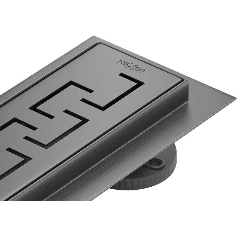 Mexen Flat 360° M15 scurgere liniară rotativă 70 cm, gri pistol periat - 1E24070-40