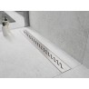 Mexen Flat 360° M18 forgó vonalmenti lefolyó 100 cm, inox - 1023100-40