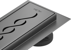 Mexen Flat M18 vonalmenti lefolyó 70 cm, szálcsiszolt fegyverszürke - 1E23070-15