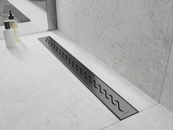 Mexen Flat M18 canal de scurgere lineară 70 cm, gri armat periat - 1E23070-15