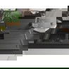 Mexen Andres chiuvetă de granit cu 1,5 compartiment cu picurător 1000 x 500 mm Neagră picățele, sifon Neagră - 6515101510-76-B