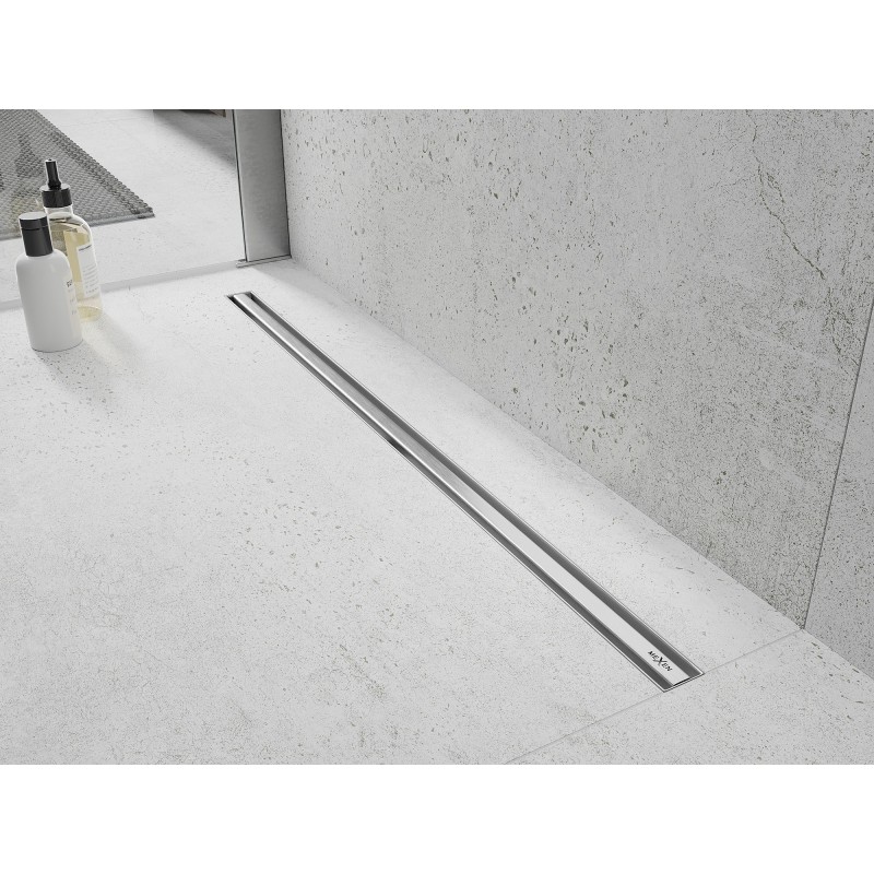 Mexen Flat 360° Slim 70 cm-es forgatható vonalmenti lefolyó, inox - 1041070