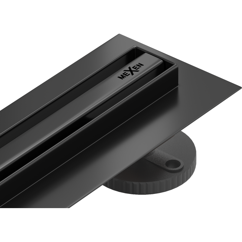 Mexen Flat 360° Slim scurgere liniară rotativă 50 cm, negru - 1741050