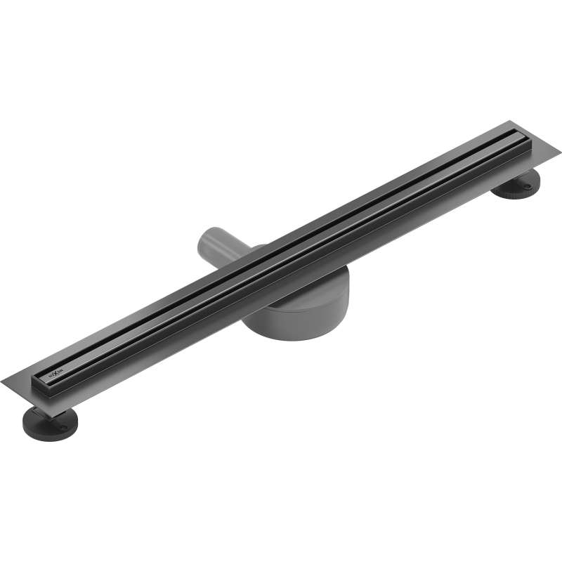 Mexen Flat 360° Slim 60 cm-es forgatható vonalelvezető, szálcsiszolt pisztolyszürke - 1E41060