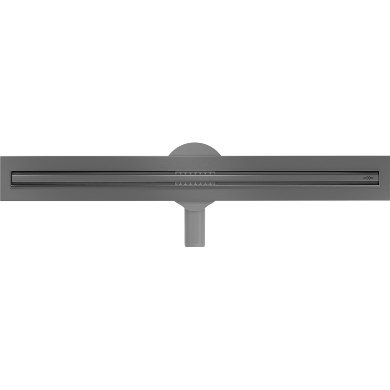 Mexen Flat 360° Slim scurgere liniară rotativă 60 cm, gri armă periat - 1E41060