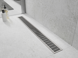 Mexen Flat M33 vonalcsatorna burkolat 50 cm, inox - 1033050