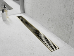Mexen Flat M33 scurgere liniară 50 cm, auriu - 1533050-15