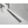 Mexen Flat 360° M33 forgatható vonalelvezetés 100 cm, inox - 1033100-40