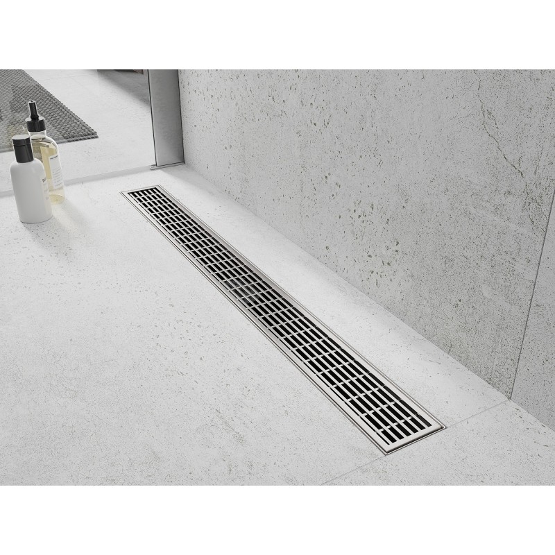 Mexen Flat 360° M33 scurgere liniară rotativă 90 cm, inox - 1033090-40