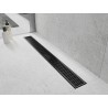Mexen Flat 360° M33 forgatható vonalmenti lefolyó 100 cm, fekete - 1733100-40