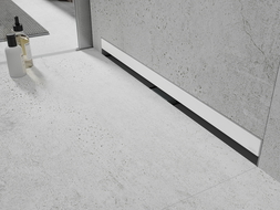 Mexen Flat Wall fali lefolyó fali 2 in 1, 60 cm, fehér - 1230060