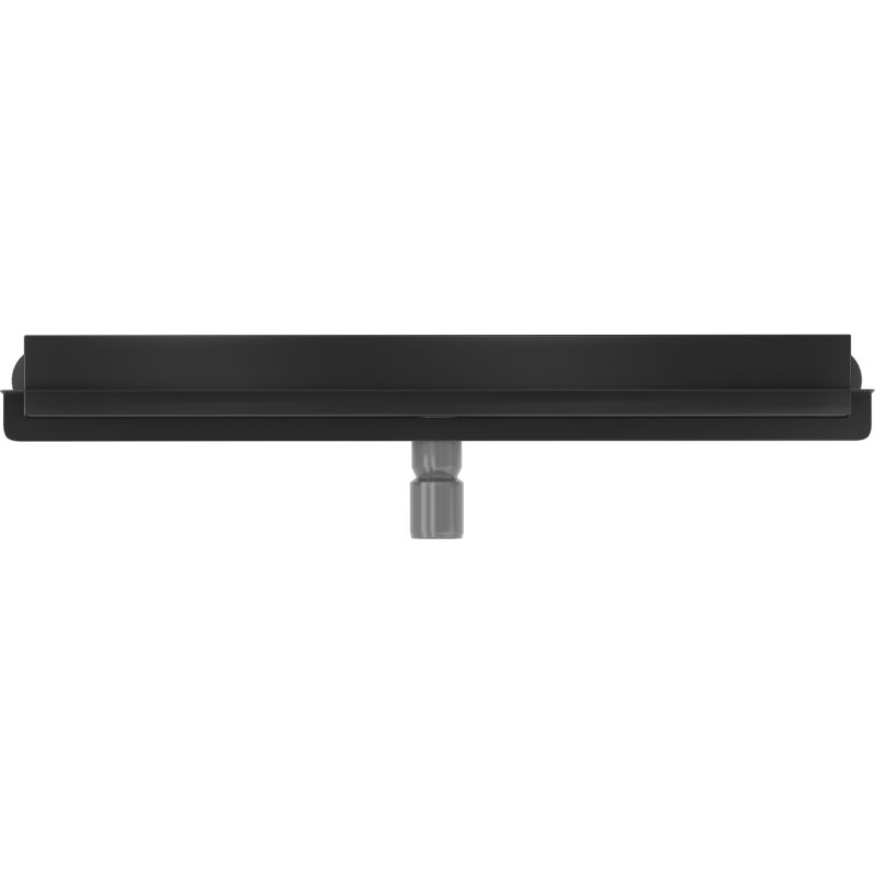 Mexen Flat Wall scurgere liniară de perete 2în1 50 cm, negru - 1730050