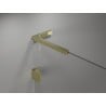 Mexen Uni-L1 set de suporturi unghiulare în L pentru uși și panouri de duș din sticlă de 6-8 mm, auriu - 830-12-50