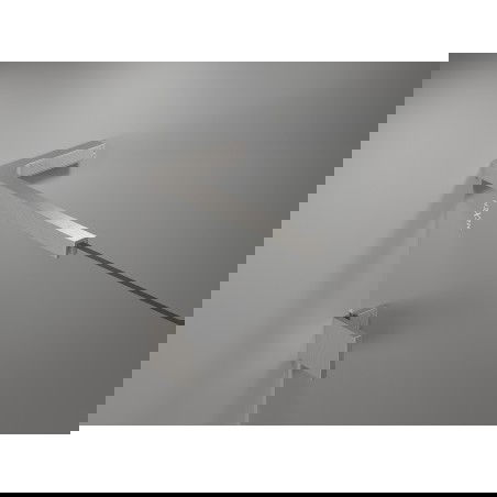 Mexen set de suporturi unghiulare L pentru uși și pereți de duș 6-8 mm, nichel periat - 830-12-97