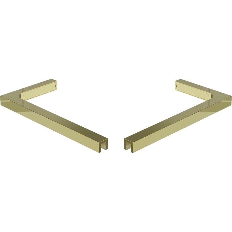 Mexen Uni-L1 set de suporturi unghiulare în L pentru uși și panouri de duș din sticlă de 6-8 mm, auriu - 830-12-50