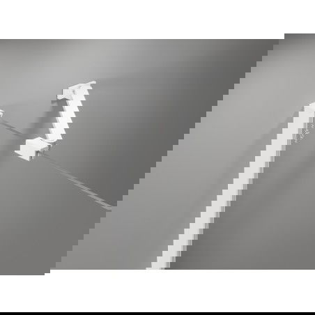 Mexen suport oblic săuș pentru uși și panouri de duș 6-8 mm, alb - 830-09-20