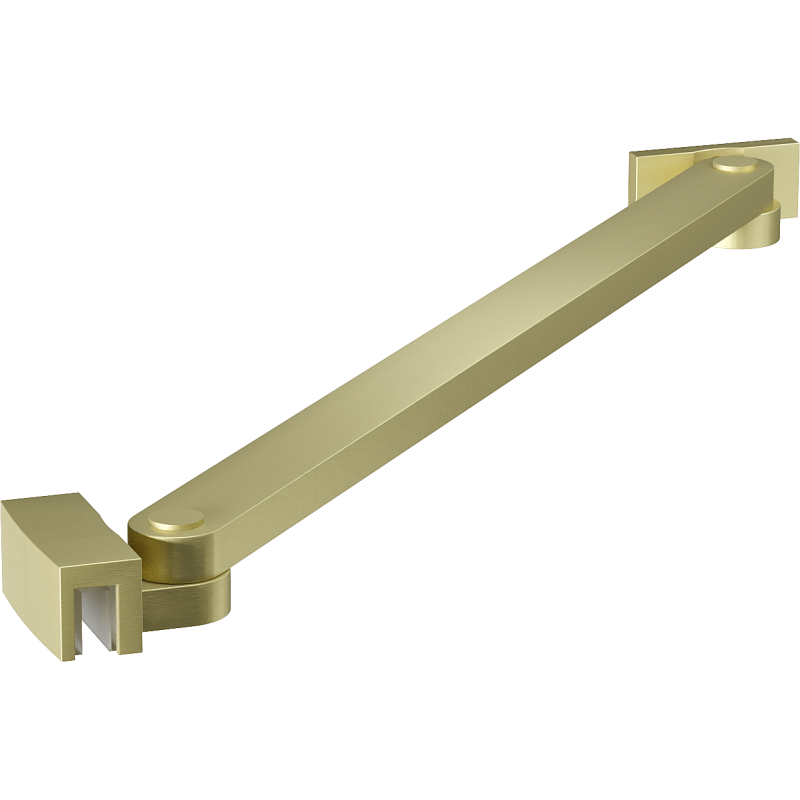 Mexen suport înclinat pentru uși și pereți de duș 6-8 mm, auriu periat - 830-09-55