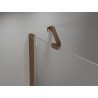 Mexen Uni-S suport înclinat pentru uși și panouri de duș 6-8 mm, auriu roz - 830-09-60