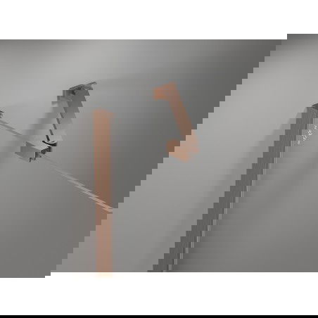 Mexen ferde tartó zuhanyajtókhoz és falakhoz 6-8 mm, kefe-kialakítású réz - 830-09-65