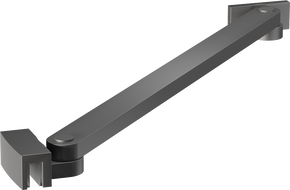 Mexen ferde támasz zuhanyajtókhoz és panelekhez, 6-8 mm, gun metal - 830-09-95