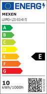 Mexen Luxpro+ proiector LED, 10W, Neutru - 4000K, 1100 lm, negru - L231-010-40-70