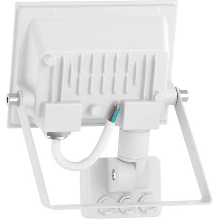 Mexen Luxpro+ LED fényvető mozgásérzékelővel, 10W, Hideg - 6500K, 1100 lm, fehér - L236-010-65-20