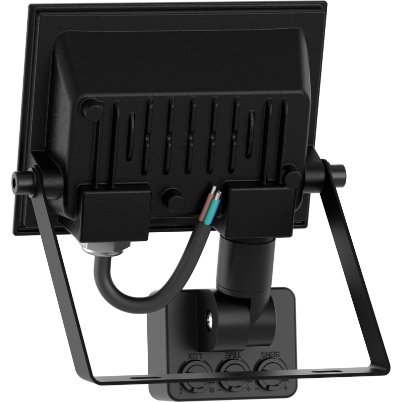 Mexen Luxpro+ LED reflektor mozgásérzékelővel, 10W, Hideg - 6500K, 1100 lm, fekete - L236-010-65-70